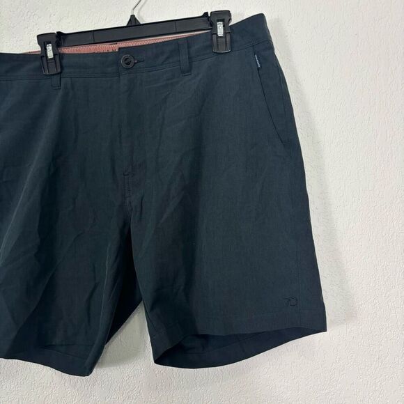 7 Diamonds Men's Aeroplane Performance Swim Trunk Shorts Navy Blue Size 36 - Picture 3 of 9